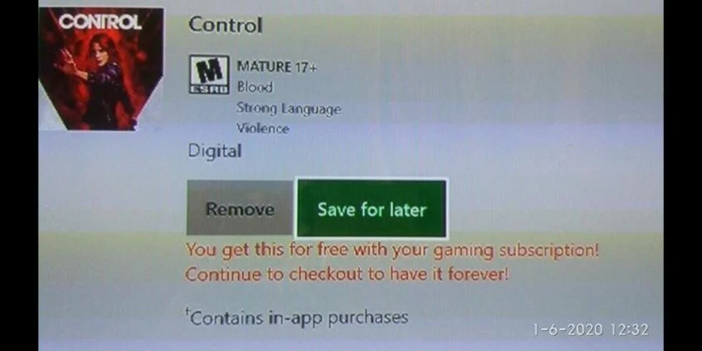 control xbox game pass