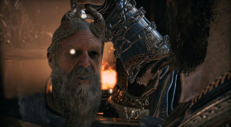 Imagen de Recrean a Mimir, de God of War, con todo tipo de detalles
