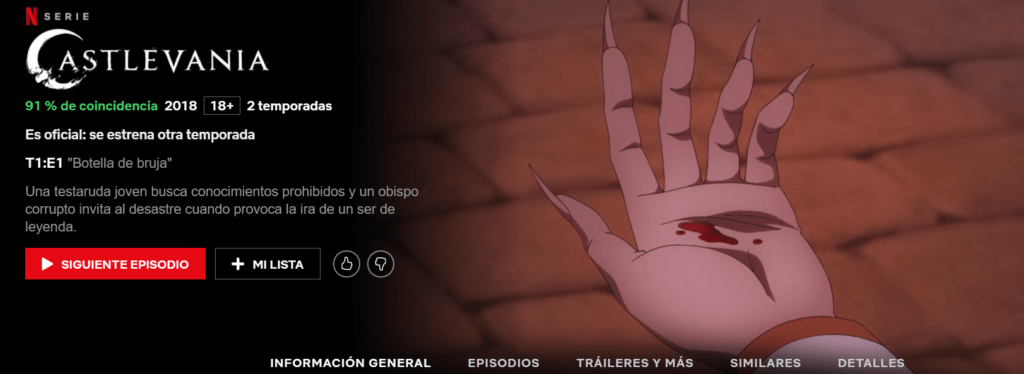 netflix castlevania 3 temporada