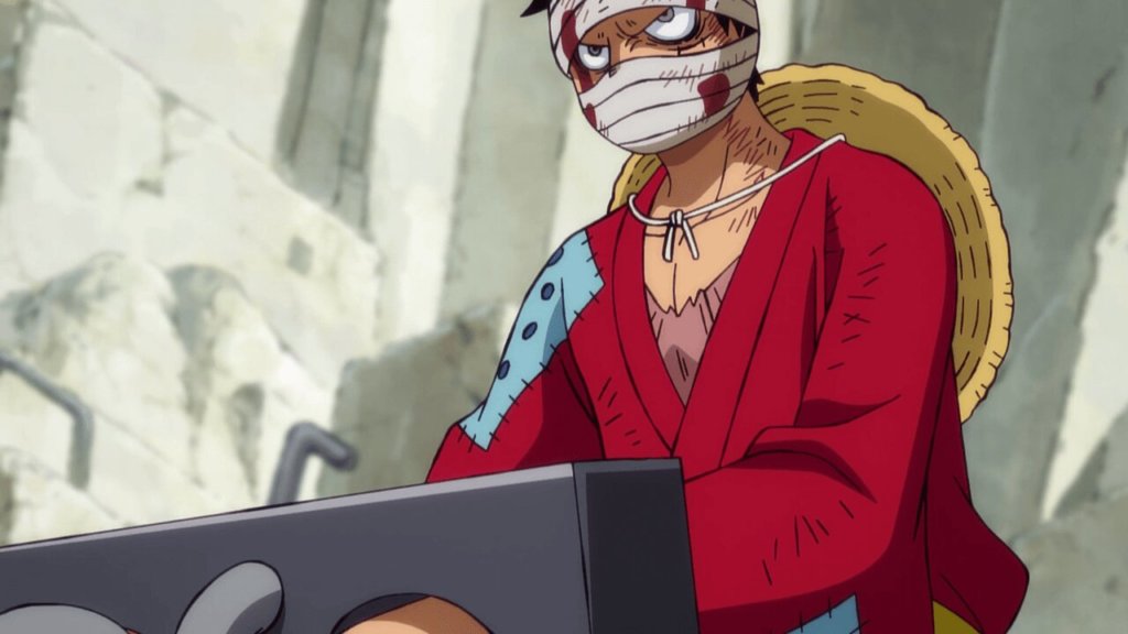 one piece 916 luffy prisionero