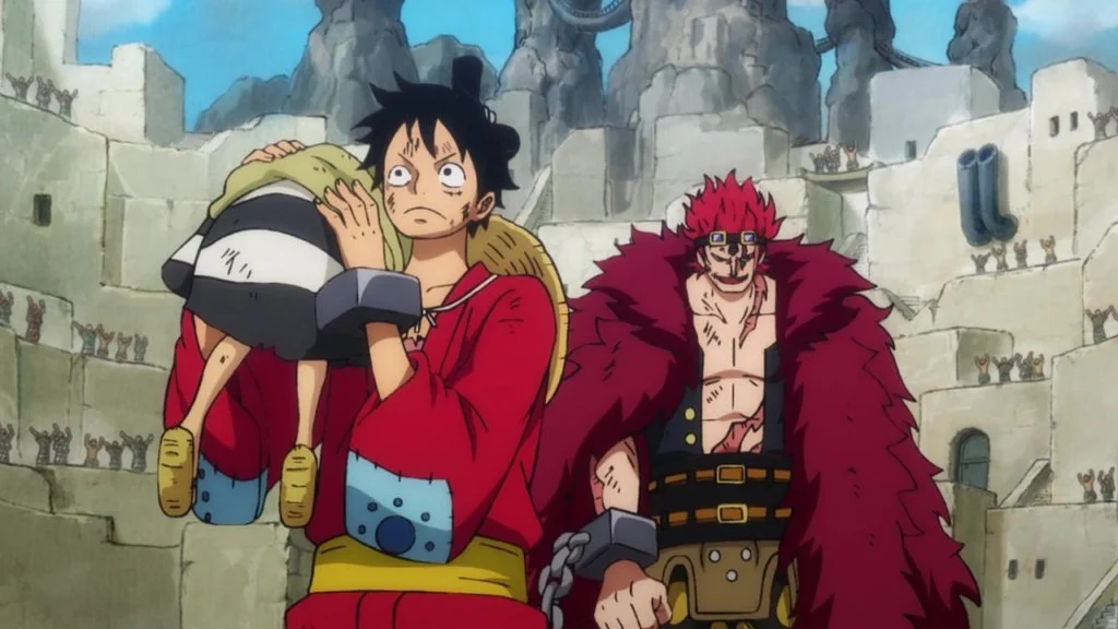 one piece 919 luffy y kid con hyo