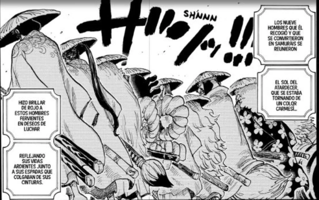 one piece 969 vainas rojas