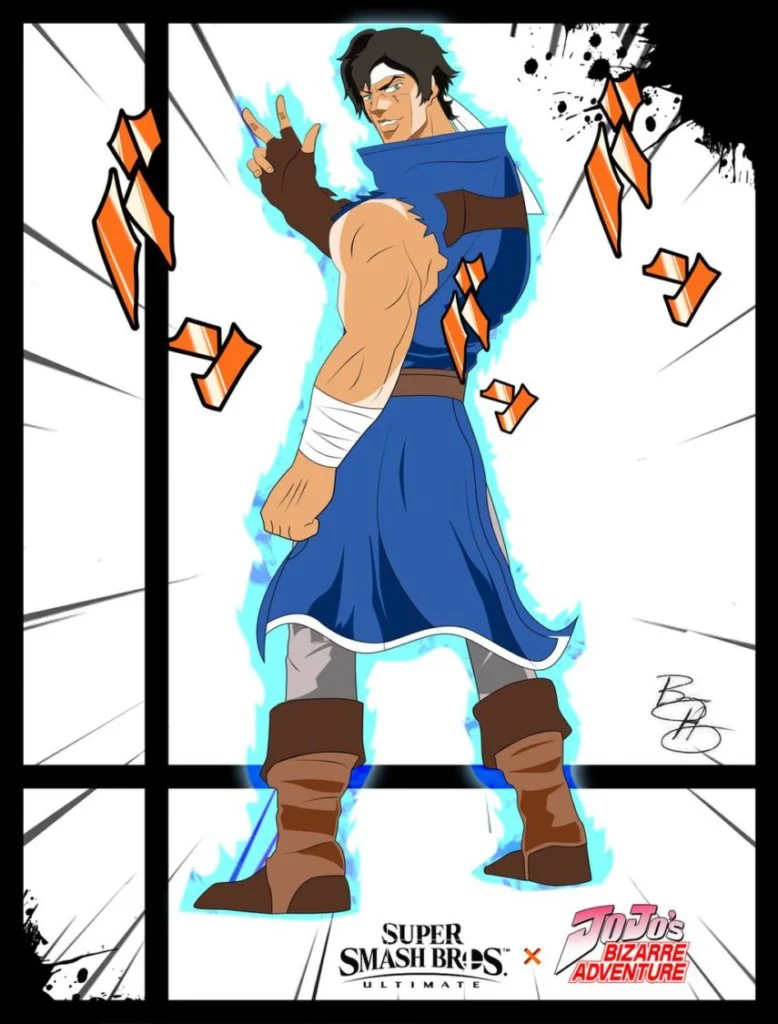 super smash styles 62e richter x jojo s bizarre a by xeternalflamebryx ddm24dd fullview