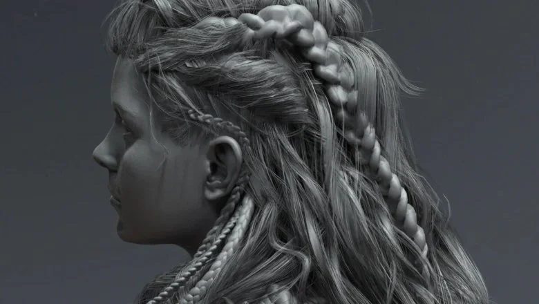 videojuegos cabello unreal engine 4