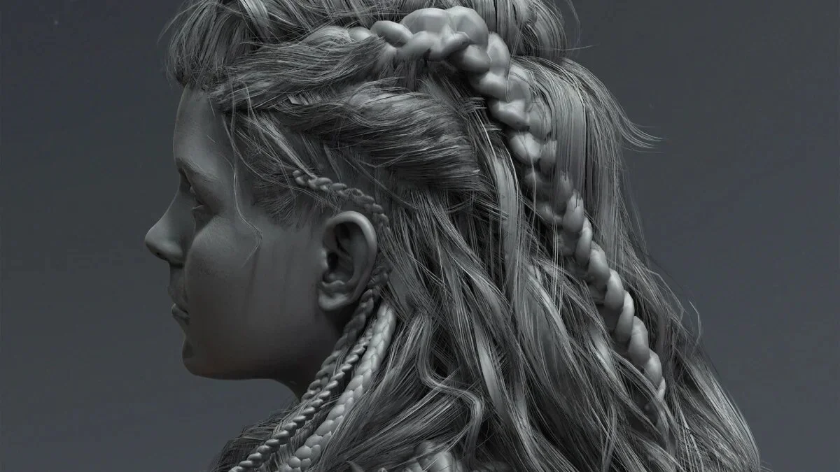 videojuegos cabello unreal engine 4