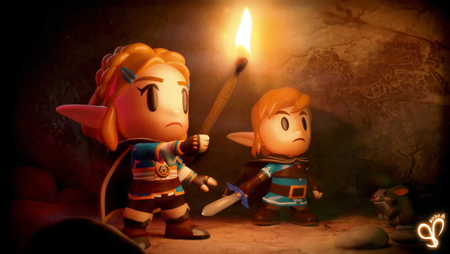 Breath of the Wild 2 arte Link´s Awakening