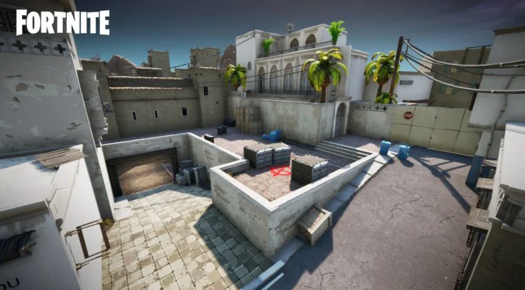 Imagen de Fortnite se fusiona con Counter-Strike gracias a este nuevo mapa de Dust 2