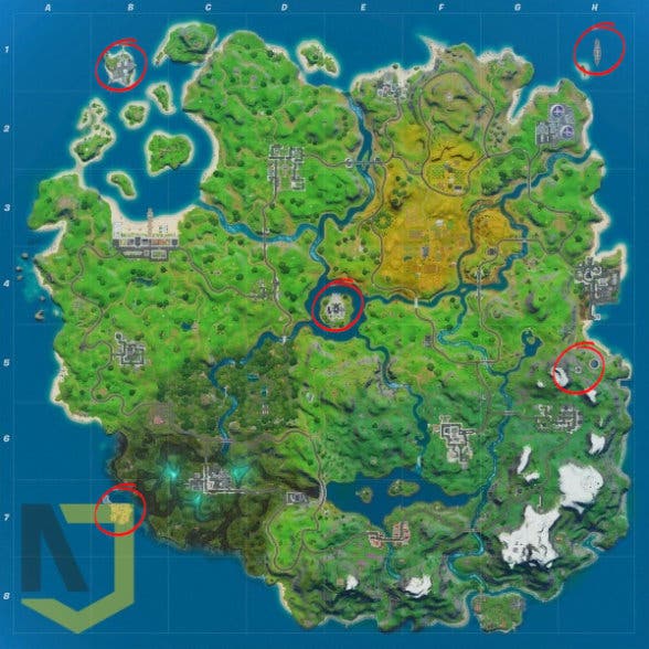 Fortnite cómo conseguir las 5 tarjetas de acceso para