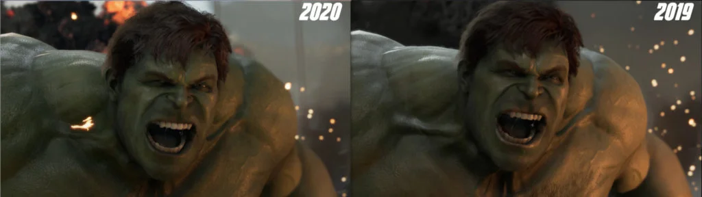 Marvels Avengers side by side Hulk scaled 1