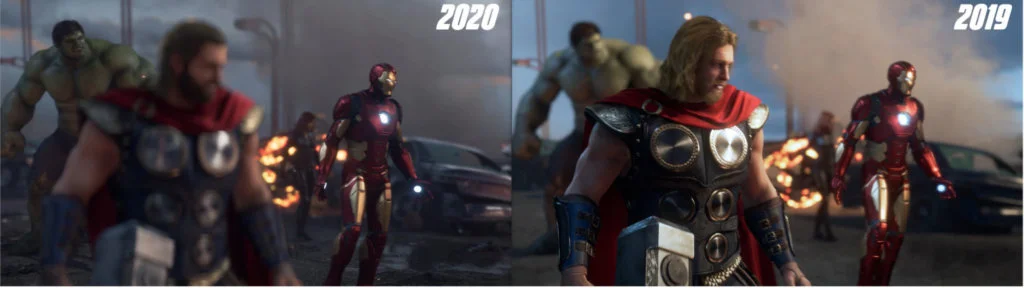 Marvels Avengers side by side ironman scaled 1