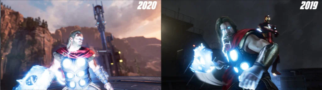 Marvels Avengers side by side thor 2 scaled 1