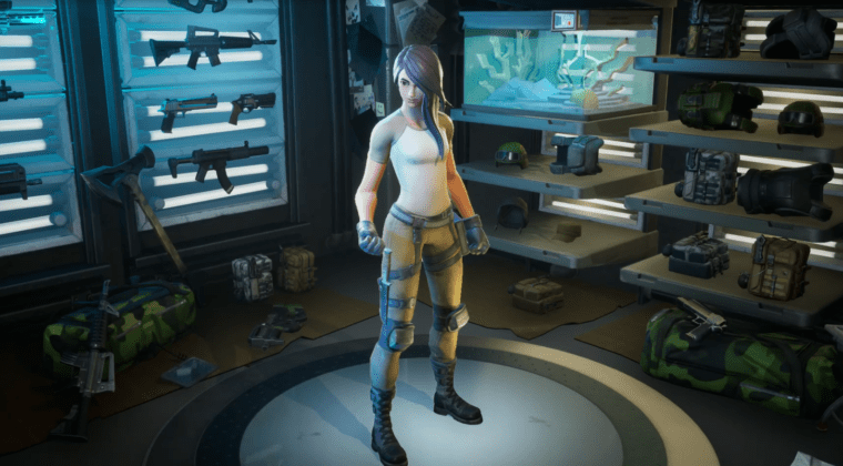 Imagen de Fortnite: cómo conseguir peinados para personalizar a Maya