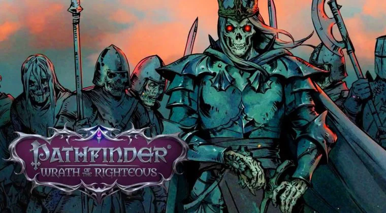 Imagen de Pathfinder: Wrath of the Righteous triplica su meta de Kickstarter y luce su tema principal