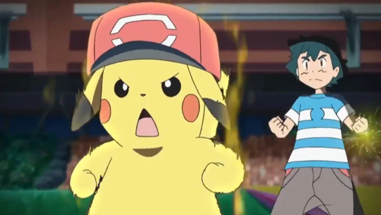 Pikachu con Gorra de Ash