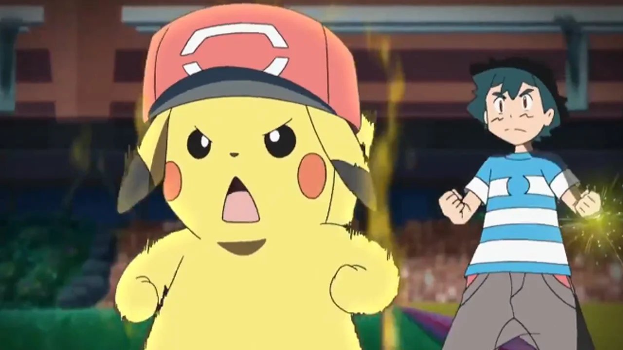 Pikachu con Gorra de Ash
