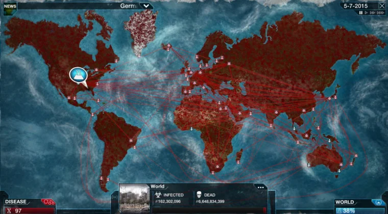 Imagen de Plague Inc. es eliminado de la App Store de China, presuntamente por el coronavirus