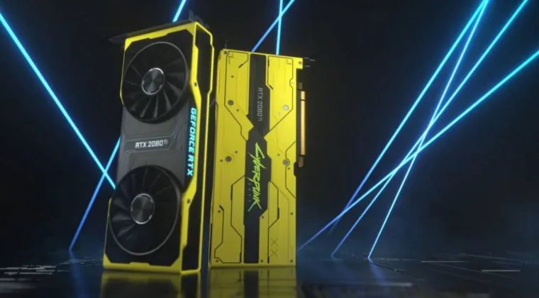 Imagen de Revelada la tarjeta gráfica de Nvidia inspirada en Cyberpunk 2077