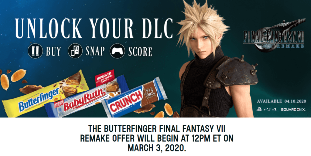 ff vii remake chocolatinas dlc
