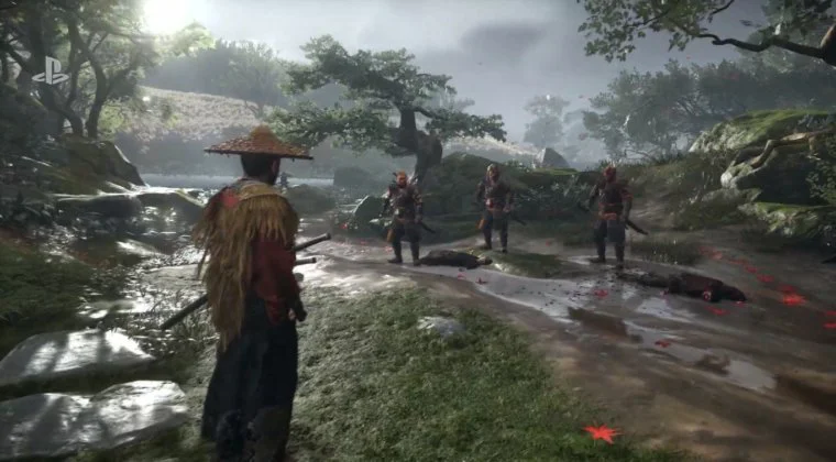 Imagen de Así de espectacular luce Ghost of Tsushima recreado en Dreams