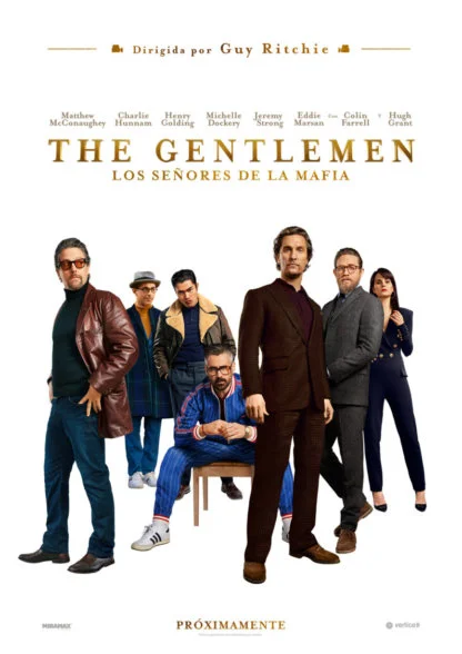 Portada de The Gentlemen: Los señores de la mafia