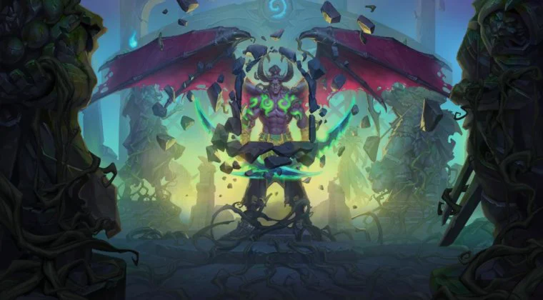 Imagen de Llega a Hearthstone la nueva expansión Cenizas de Terrallande y la clase Cazador de Demonios