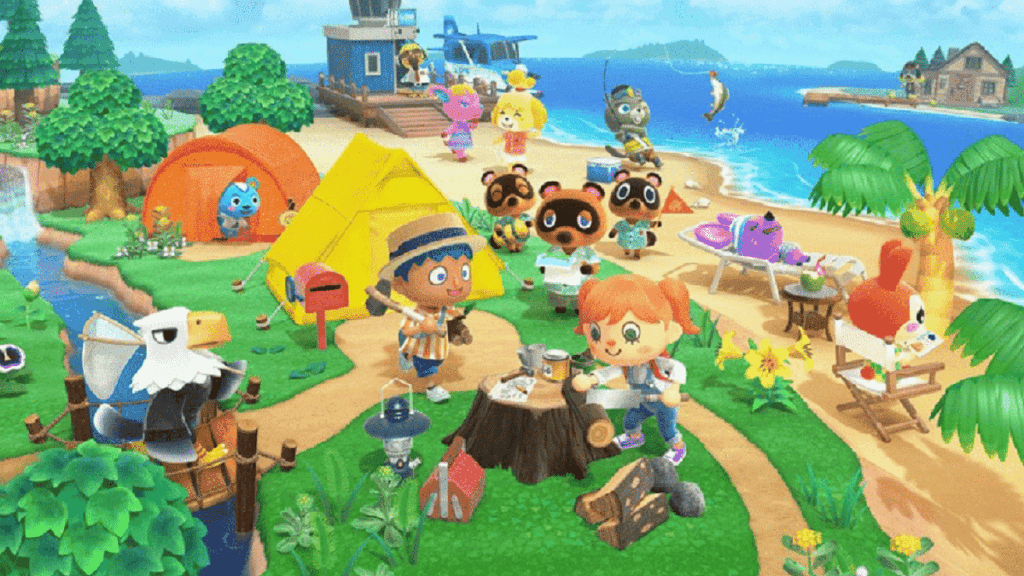 Animal Crossing New Horizons 20 minutos de gameplay