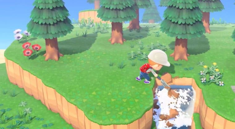 Imagen de Animal Crossing: New Horizons - Cómo modificar el terreno (elevaciones, agua y caminos)
