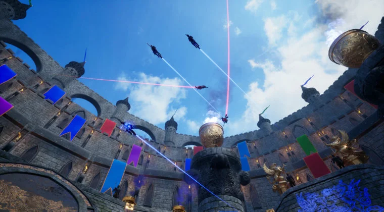 Imagen de Broomstick League, el híbrido entre Rocket League y el Quidditch, también llegará a consolas