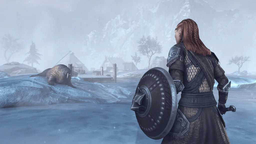 ESO Greymoor Snowy Fishing Village min