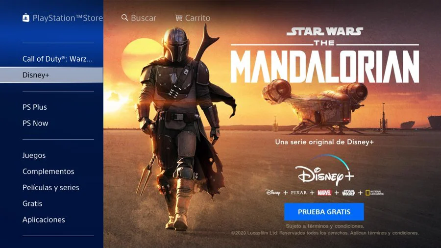 Disney Plus PS4