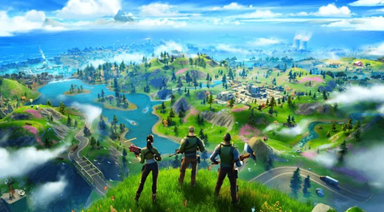 Imagen de Así ha quedado el mapa de Fortnite tras la nueva bajada del nivel del agua