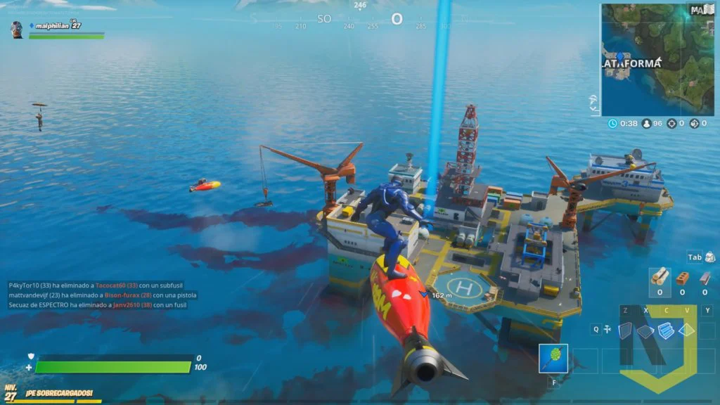 Fortnite plataforma 1