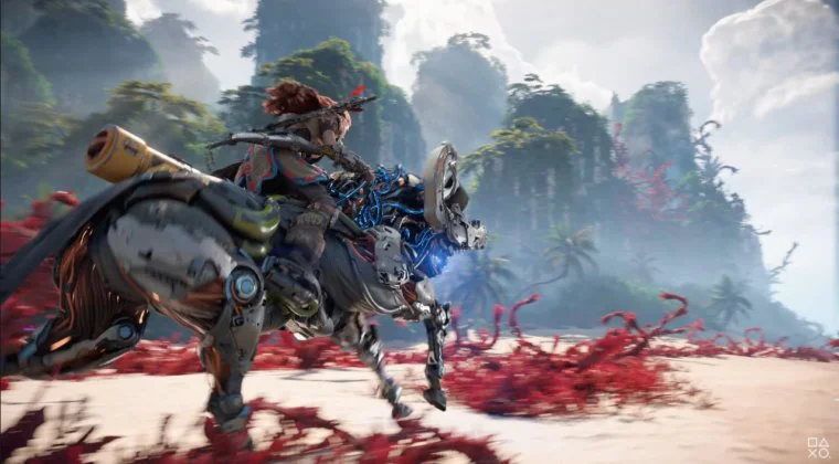 Imagen de Horizon: Forbidden West, confirmado para PS5 con un primer tráiler