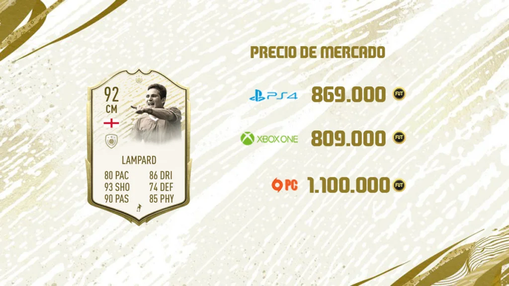 Lampard Precios
