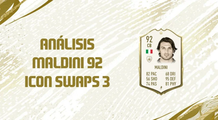 Imagen de FIFA 20 Icon Swaps 3: análisis de Maldini Mid