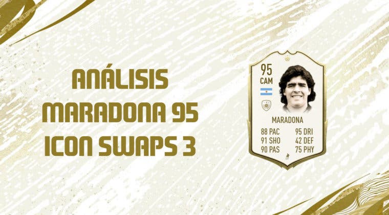 Imagen de FIFA 20 Icon Swaps 3: análisis del Icono Maradona Mid