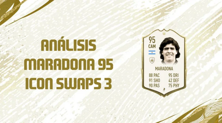 Imagen de FIFA 20 Icon Swaps 3: análisis del Icono Maradona Mid