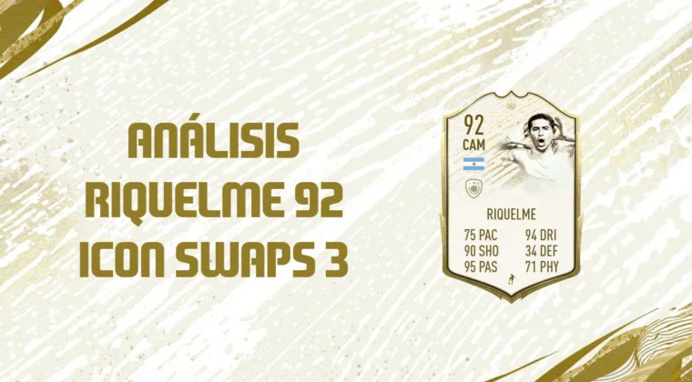 Imagen de FIFA 20 Icon Swaps 3: análisis del Icono Riquelme Moments