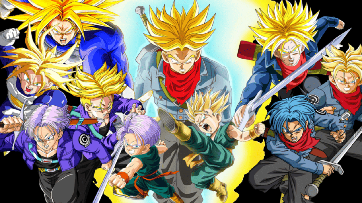 Transparent Future Trunks Png - Trunks Del Futuro Con La Espada