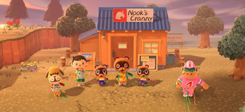 animal crossing tienda