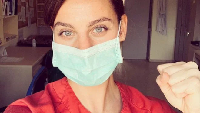 Clara Alvarado, de la casa de papel