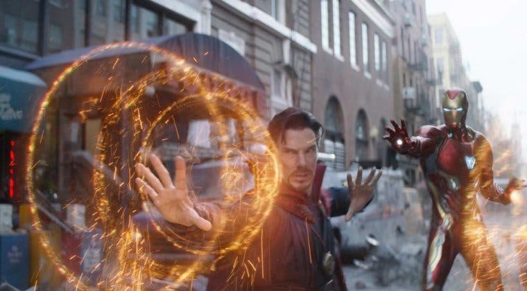 Imagen de Doctor Strange llevaba la armadura de Iron Man en una escena eliminada de Infinity War