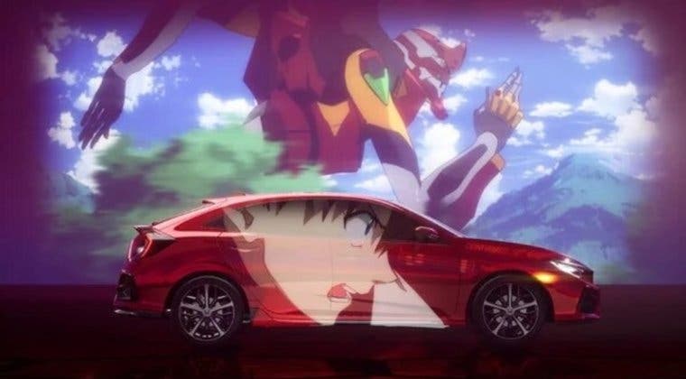Imagen de Evangelion se pasa a los coches de la mano de Honda
