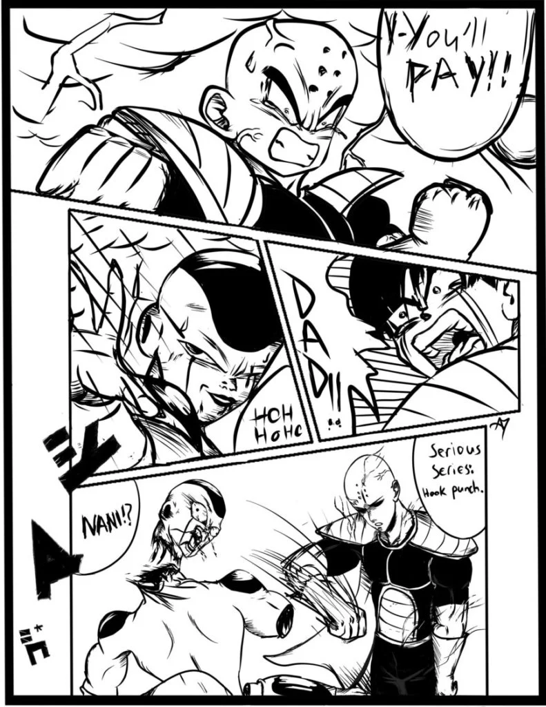 krillin dragon ball one punch man