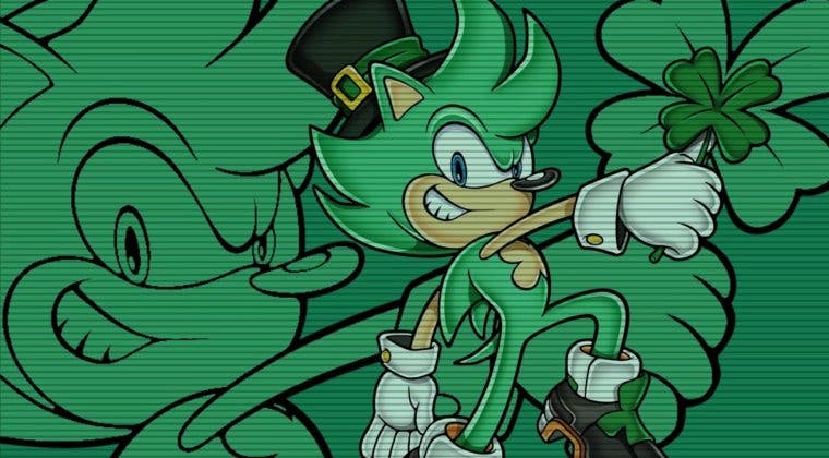 Imagen de Sonic celebra el día de San Patricio con Irish de Hedgehog