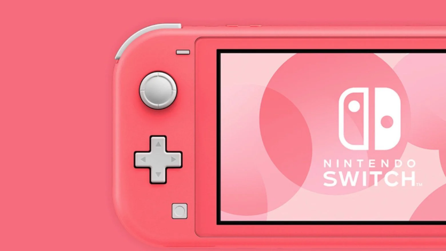 nintendo switch lite coral