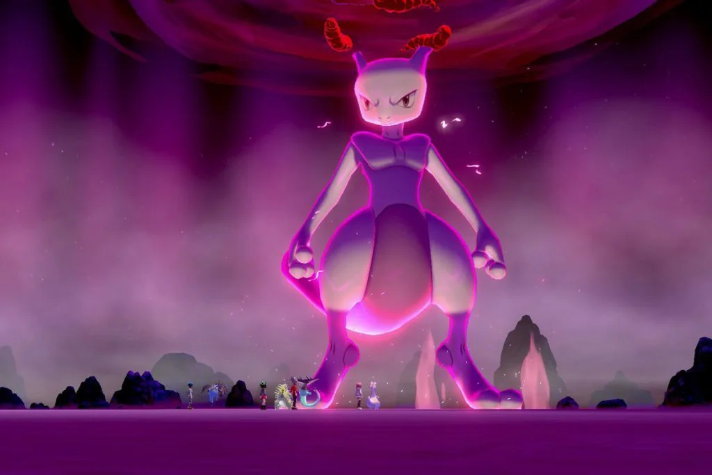 pokemon espada y escudo mewtwo