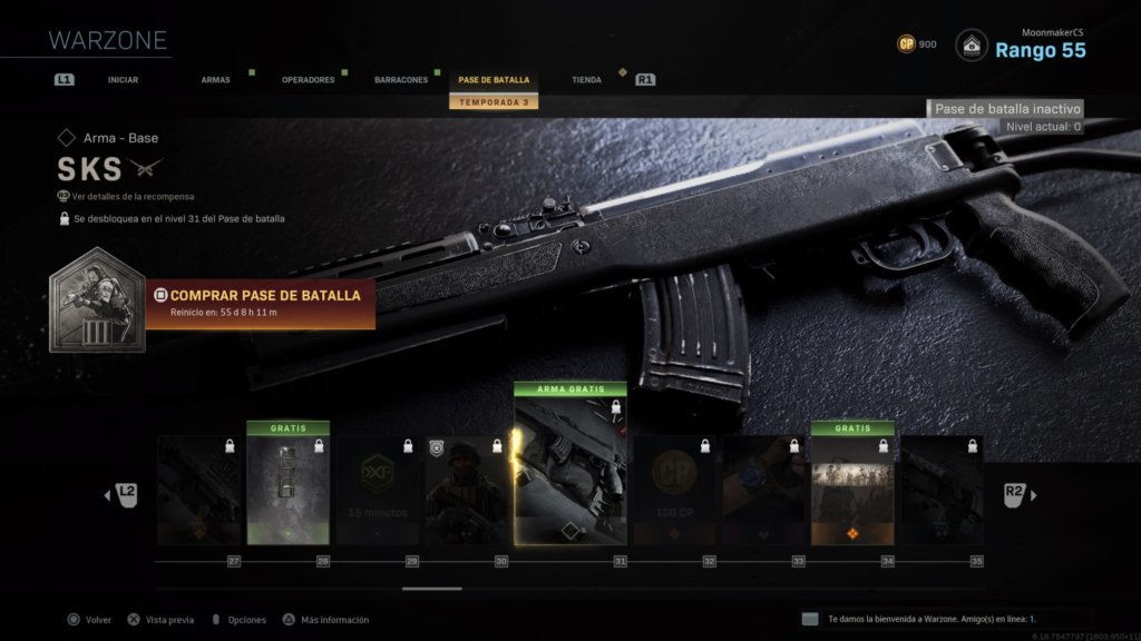 SKS - Warzone