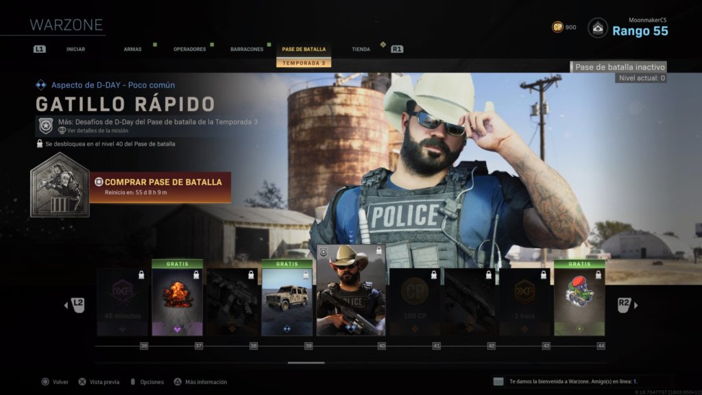 Gatillo rápido - Warzone
