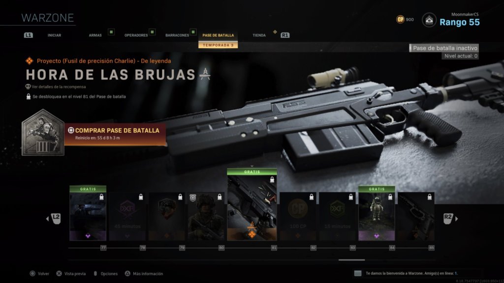 Hola de las Brujas - Warzone